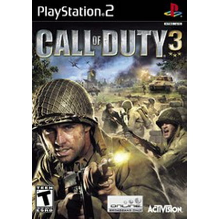 Call of Duty 3 - PS2 Playstation 2 (Refurbished) (Cod Mw2 Best Guns)