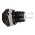 1A 24V 8mm Mini Waterproof Car Momentary Push Button Power Switch Zinc