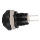 thumbnail image 2 of Botón pulsador 1A 24V 8mm Mini impermeable para coche Botón pulsador momentáneo Interruptor de encendido Aleación de aluminio de zinc(Negro), 2 of 14