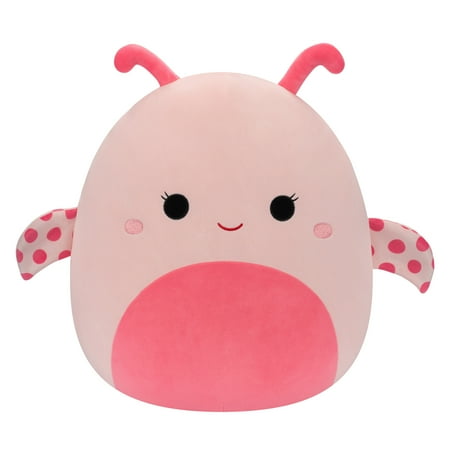 Squishmallows Original 14 inch Marla The Pink Ladybug - Child's Ultra Soft Stuffed Plush Toy