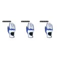 thumbnail image 4 of Eigraketly 1 guante de golf para hombre, guante de golf antideslizante, manopla deportiva elástica de microfibra, derecha, blanco azul, ML Type1 NO1 Eigraketly CBP020542, 4 of 6