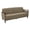 Brown, variant on Scranton & Co Sofa in Indigo Blue Fabric with Dark Espresso Wood Accents
