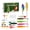 Green, variant on 30-Piece Fishing Advent Calendar, Christmas Fishing Gear Blind Box, Freshwater Saltwater Lure Tackle Set, Holiday Countdown Gift for Men