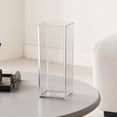 thumbnail image 5 of YardChic Clear Square Vases, Square Acrylic Vase, Flower Vase, Centerpieces Acrylic Cube Plastic Container Bulk Succulent Pots Planters for Plant Wedding Home Office Floral Decor, 9.8脳3.9 Inch, 5 of 5