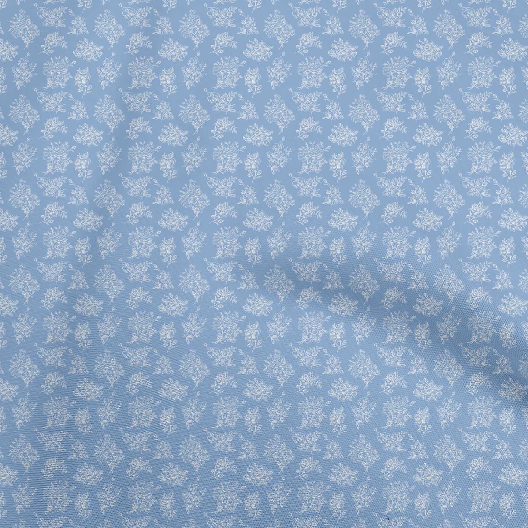 Blue Trio Cardinal 42 Inch Cotton Poplin Pre Order