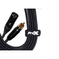 thumbnail image 2 of Cable de Audio ProX XC-RXM25 7.6 m XLR Macho a RCA Macho, 2 of 2