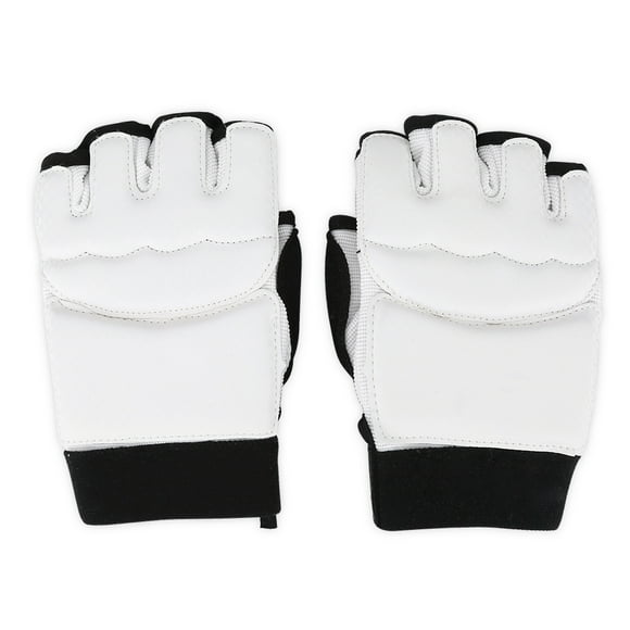 Protector de mano de sparring, guantes de Taekwondo para adultos/niños, guantes de medio Taekwondo, protector de pie de medio dedo de Taekwondo, durabilidad extendida