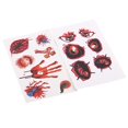 thumbnail image 2 of For Halloween Stitched Wound Tattoo Sticker Temporary Party Scary Halloween Decor, 2 of 4