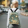 thumbnail image 7 of FORMRS Mini Backpack Purse for Women Travel Daypack Casual Shoulder Bag, Dinosaur with Stars, 7 of 7