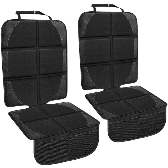 Protector de asiento de coche RUNETI impermeable y antideslizante, paquete de 2