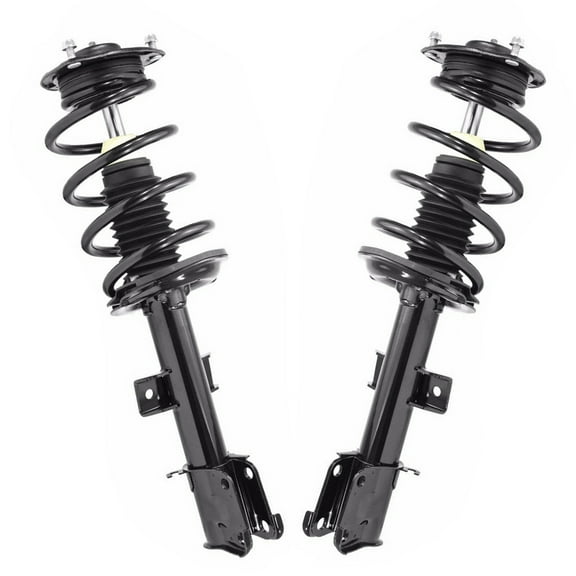 Detroit Axle - 2 Front Struts for Hyundai 2010 2011 2012 Santa Fe, Struts with Coil Spring Assembly Replacement Quick Complete Struts Suspension