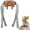 Grey, variant on Costway Neck Shoulder Massager with 2 Heating Levels & Adjustable Intensity Gray