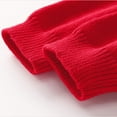 thumbnail image 6 of GYRATEDREAM Toddler Kids Girl Boy Christmas Sweater Long Sleeve Xmas Bear Knitted Crewneck Tops Baby Autumn Winter Warm Pullover for 5-6 Years Red, 6 of 7
