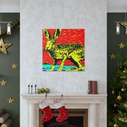 Jackrabbit Pop Art - Canvas