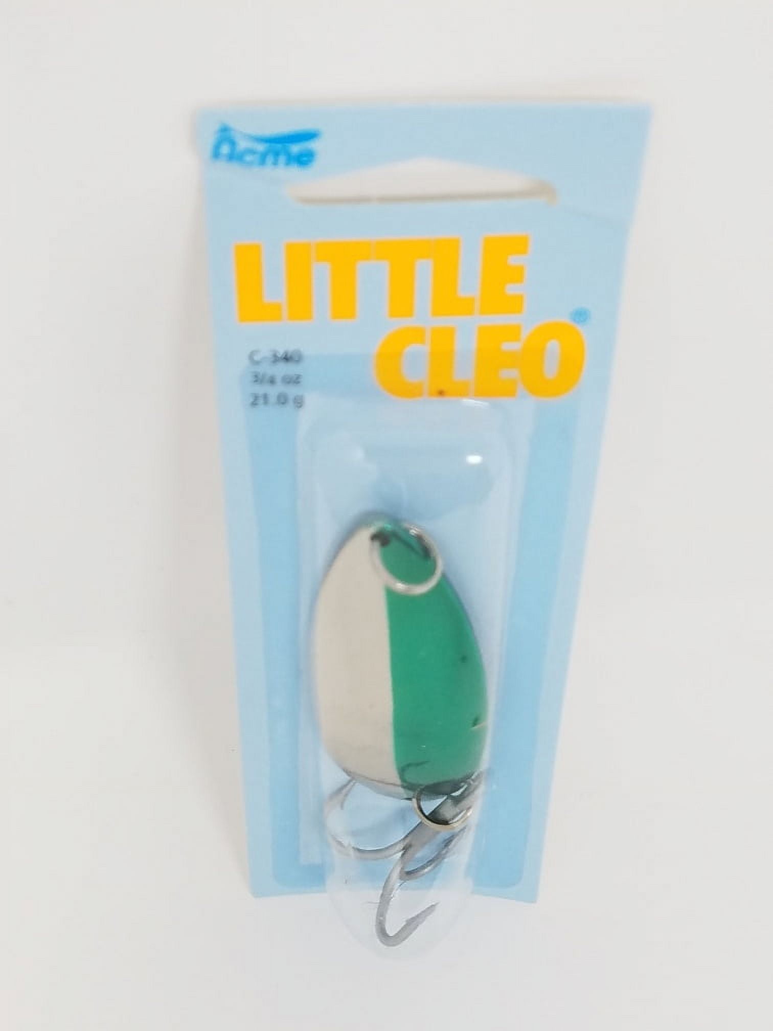 Acme Lures Little Cleo Spoon, Nickel Blue, 0.4 oz