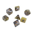 thumbnail image 3 of Dados poliédricos, 7 piezas Dados numéricos poliédricos Dados poliédricos Dados digitales acrílicos Los mejores materiales, 3 of 8