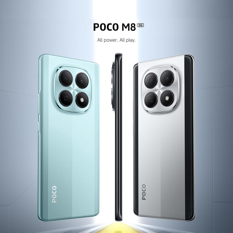 XIAOMI Poco M8 5G Ai (Compatible with Tmobile Mint Tello & Global