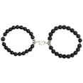 thumbnail image 4 of Bangcool Couple Bracelet Perlé Magnétique 2PCS 8mm Relation Bracelet Assorti, 4 of 6