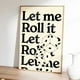 thumbnail image 2 of Arte de pared Retro Heartbreak Hotel cita Feeling Lucky 8 Ball Let Me Roll It Dice, pintura en lienzo, carteles, sala de estar, decoración del hogar, 2 of 3