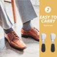 thumbnail image 5 of 2 Pcs Extra Shoe Horn Short Shoehorn Men Shoes Long Travel Child, 5 of 6