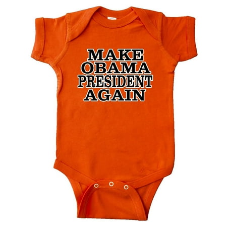 

Inktastic Make Obama President Again Gift Baby Boy or Baby Girl Bodysuit