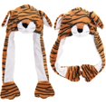 thumbnail image 4 of Disfraz de tigre de peluche de Arcimatto con forma de sombrero con luces LED, 4 of 7