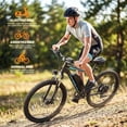 thumbnail image 5 of Vivi 26" Electric Bike, 500W Motor, 48V 7.8Ah Battery, 19.8MPH 7-Speed, Front Suspension, Dual Disc Brakes, 45 Miles Range, UL2849 Certified, 5 of 9