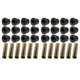 thumbnail image 1 of 2 Set Rear Leaf Spring for Club Car Gas Electric Golf Cart Bushing and Sleeve Kit, 1015583 1012303, 1 of 5