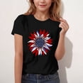 thumbnail image 4 of UQJfacai USA T Shirt Boys Girls Patriotic American Flag Tees Tops Kids Short Sleeve Crewneck July 4th T-Shirt 3-15 Years, 4 of 6