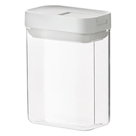 Yatlte Airtight Food Storage Containers with Lids, Airtight Lid Easy Lock Top Stackable, Plastic Canister Jar for Pantry Kitchen Fridge Organizer Pasta Protein Powder Spice