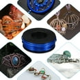 thumbnail image 4 of Uxcell 75.5ft Aluminum Wire, 1Pc Jewelry Wire Aluminum Craft Wire 1mm 18 Gauge Wire for Jewelry Making Crafting, Blue, 4 of 4