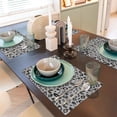 thumbnail image 6 of Placemats Set Of 4 / 6, Wild Animal Leopard Print Placemats For Dining Table Indoor/Outdoors Heat Resistant Washable Placemats 18" X 12", 6 of 8