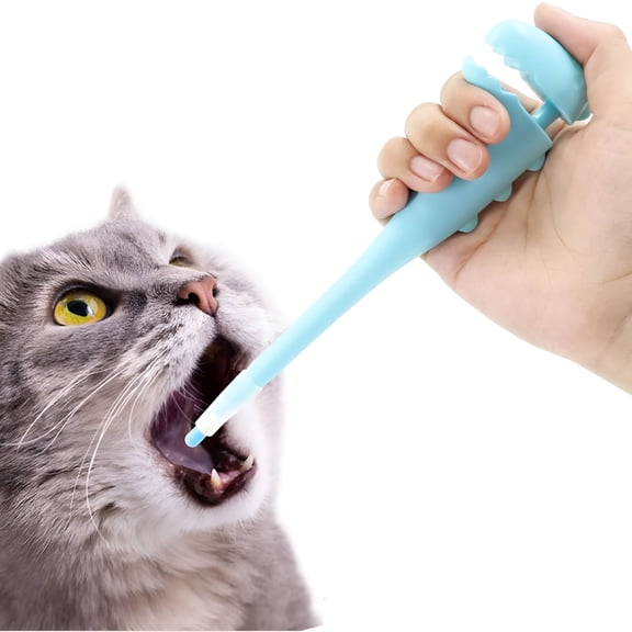 ACDANC Pet Pill Shooter for Cat, Dog Pill Shooter Cat Pill Gun, Cat Tablet Soft Tip Syringe Pet Medical Feeding Dispenser Tool for Small Animals