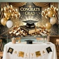thumbnail image 5 of Sales Today Clearance! Gosuguu Congrats Grad Banner Decorations, Graduation Backdrop, Party Decorations for Grad Celebration, Graduation Decorations for Class of 2025, 5 of 7