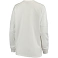 thumbnail image 2 of Women's Pressbox White Oklahoma Sooners Edith Long Sleeve Oversized Top, 2 of 2