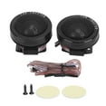 thumbnail image 2 of Mini Tweeter, Haut-Parleur Universel 35hz-20kHz Réponse Haute Fréquence Voiture Audio Tweeter Son Haute Résolution pour Système Audio Noir, 2 of 8
