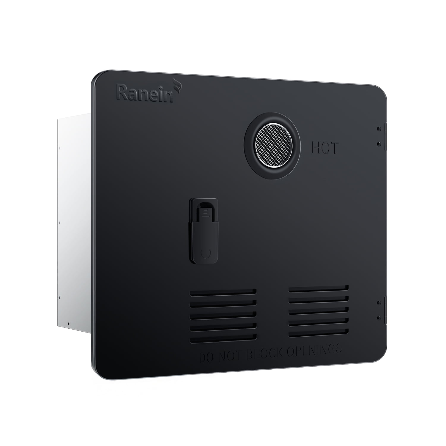Ranein 15 x 18 Inches RV Water Heater Black Door. ONLY Door kit for Ranein RV water heaters