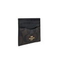 thumbnail image 2 of Tarjetero Coach con Monograma color café, 2 of 5