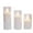 White, variant on Farfi 3Pcs Flameless LED Candles Battery Operated Flickering Candles LED Votive Candle Light for Home Cafe Restaurant Decor (White)