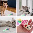 thumbnail image 2 of Minkissy 8Pcs Mouse Shaped Cat Toys Assorted Color Sisal Exercise Increase For Indoor Cats, 2 of 6