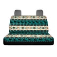 thumbnail image 6 of Psesaysky Horse Geometric Print Rear Seat Covers with SUV Sedan, Non-Slip Stretch Car Rear Seat Covers(2pcs), 6 of 7