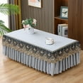 thumbnail image 4 of Coffee Table Cover Lace Rectangular Living Room Household All-inclusive European-style Fabric Dining Table Coffee Table Cover Towel Dust Cover Tablecloth, 4 of 7