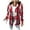 B-Red#5, variant on YOIAVAIOY Womens Lightweight Casual Jacket Plaid Long Sleeve Shacket Fleece Lined Hooded Jackets Warm Coat Brown XL