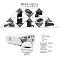 thumbnail image 2 of ELEPHAS 3200 Lux Mini Projector, Home Theater Video Projector 1080P HD with AV USB Micro SD Card HDMI for Movie Night Support Piece Laptop Smartphone, 2 of 2