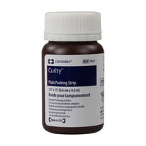 Curity Plain Packing Strips 7631 1 Bottle, White