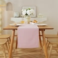 thumbnail image 4 of Xecvkr 33x183cm Linen Table Runner Woven Tone Color Long Tablecloth for Dining Room Home Decor Christmas Thanksgiving, 4 of 6