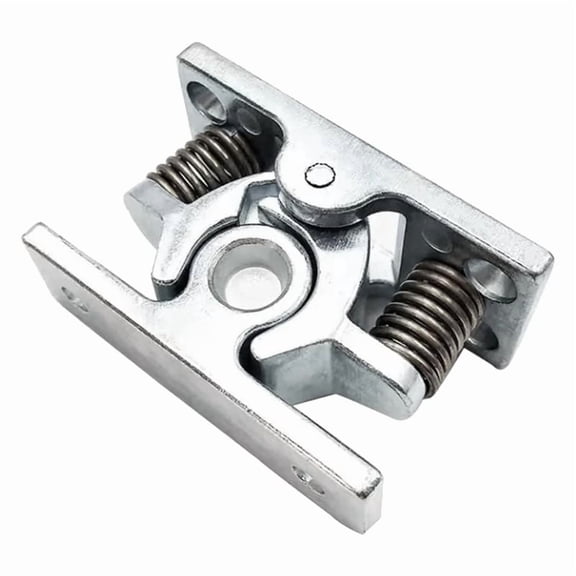 WM25 1Pcs Spring Loaded Door Easy Lock Stop Catch Release Clamp Double Roller Catch (Mp-4)