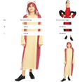 thumbnail image 3 of EnJoCho Kids Role Play Long Robe with Head Scarf Biblical Nativit𝗒 𝖲hepherd Wise Man Dress Up Outfit for Boys Girls Christmas Pageant Performance, 3 of 6