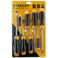 Stanley 91541 8pc Cushion Grip Screwdriver Set