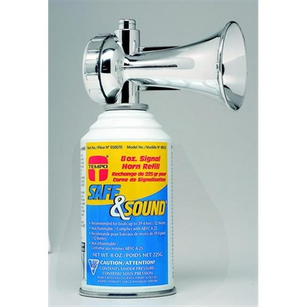 School Specialty 004775 Air Horn Replacement Can, 8 Oz. School Specialty 004775 Air Horn Replacement Can, 8 Oz.